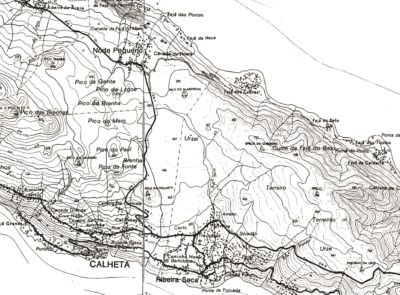 Detailed Map of Sao Jorge